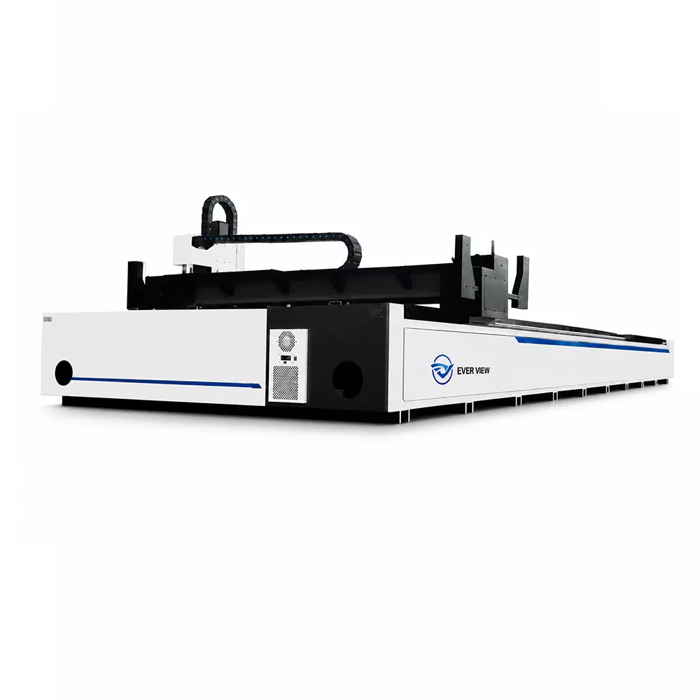 40 kW-ko potentzia handiko formatu handiko zuntz laser bidezko mozteko makina
